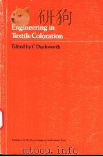 ENGINEERING IN TEXTILE COLORATION PDF电子版封面 0901956317 C DUCKWORTH