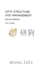 DATA STRUCTURE AND MANAGEMENT SECOND EDITION PDF电子版封面 0131973355