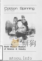 Cotton Spinning PDF电子版封面 R.L.HILLS