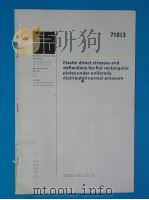 Structures Sub-Series:Vol.5 Plates under Pressure PDF电子版封面
