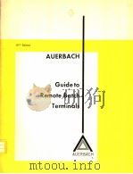 Guide to remote batoh terminals PDF电子版封面