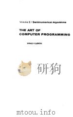 THE ART OF COMPUTER PROGRA-MMING VO1 2 PDF电子版封面 0201038021