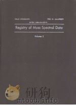 REGISTRY OF MASS SPECTRAL DATA VOLUME 2（ PDF版）