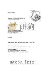 FIMAL TECHNICAL REPORT FOR PERIOD 3 APRIL 1978-1 AUGUST 1981 APPROVED FOR PUBLIC RELEASE;DISTRIBUTIO PDF电子版封面