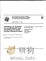 HERSTELLUNG VON GUSSEISEN MIT LAMELLENGRAPHIT UNTER VERWENDUNG VON SYNTHE-THISCHEM GIESSEREIR OHEISE     PDF电子版封面    E.NECHTELBERGER H.PUHR J.B.VON 