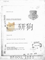 AFWAL-TR-81-4187 MECHANICAL PROPERTY CHARACTERIZATION AND MODELING OF STRUCTURAL MATERIALS FEBRUARY PDF电子版封面