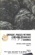 MATERIALS SCIENCE RESEARCH·VOLUME 17 EMERGENT PROCESS METHODS FOR HIGH-TECHNOLOGY CERAMICS 1982 PDF电子版封面 0306416778 ROBERT F.DAVIS HAYNE PALMOUR I