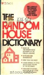 THE RANDOM HOUSE DICTIONARY 1980 PDF电子版封面 0345290968