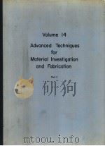 SOCIETY OF AEROSPACE MATERIAL AND PROCESS ENGINEERS VOLUME 14 PART 1 PDF电子版封面