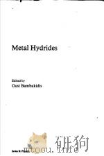 METAL HYDRIDES PDF电子版封面 0306408910