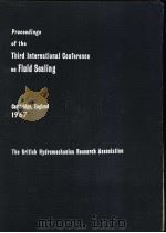 PROCEEDINGS OF THE THIRD INTERNATIONAL CONFERENCE ON FLUID SEALING 1967 PDF电子版封面