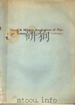 SPACE & MILITARY APPLICATIONS OF PLASTICS SYSTEM SPI 12TH ANNUAL CONFERENCE 1967 PDF电子版封面