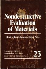 NONDESTRUCTIVE EVALUATION OF MATERIALS（1976 PDF版）