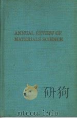ANNUAL REVIEW OF MATERIALS SCIENCE VOL 5 1975 PDF电子版封面 082431705X ROBERT A.HUGGINS RICHARD H.BU
