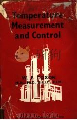 TEMPERATURE MEASUREMENT AND CONTROL PDF电子版封面 W.F.COXON
