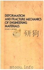 DEFORMATION AND FRACTURE MECHANICS OF ENGINEERING MATERIALS（ PDF版）