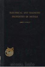 ELECTRICAL AND MAGNETIC PROPERTIES OF METALS（ PDF版）