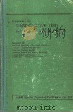 SYMPOSIUM ON NONDESTRUCTIVE TESTS IN THE FIELD OF NUCLEAR ENERGY PDF电子版封面