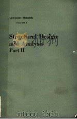 COMPOSITE MATERIALS  VOLUME 8  STRUCTURAL DESIGN AND ANALYSIS  PART II（1975 PDF版）