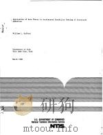 APPLICATION OF RATE THEORY TO ACCELERATED DURABILITY TESTING OF STRUCTURAL ADHESIVES PDF电子版封面 WILLIAM L·HUFFERD