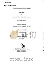 ACOUSTIC MICROSCOPIC STUDY OF MATREIALS（ PDF版）