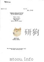 TECHNOLOGY TRENDS AND MAINTENANCE WORKLOAD REQUIREMENTS FOR THE PDF电子版封面
