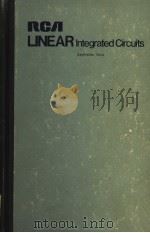 RCA LINEAR INTEGRATED CIRCUITS PDF电子版封面