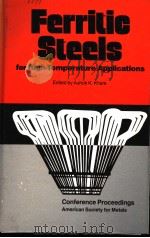 FERRITIC STEELS FOR HIGH-TEMPERATURE APPLICATIONS（ PDF版）