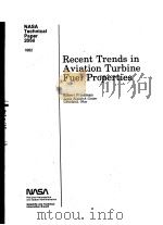RECENT TRENDS IN AVIATION TURBINE FUEL PROPERTIES（ PDF版）