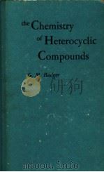 THE CHEMISTRY OF HETEROCYCLIC COMPOUNDS（1961 PDF版）