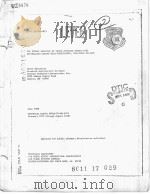 THE STRESS BEHAVIOR OF THREE ADVANCED NICKEL-EASE SUPERALLOYS DURING HIGH-TEMPERATURE LOW-CYCLE FAT PDF电子版封面