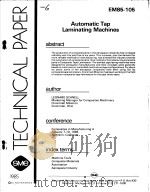 AUTOMATIC TAP LAMINATING MACHINES（ PDF版）