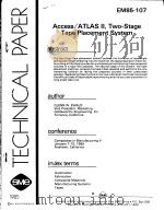 ACCESS/ATLAS TWO-STAGE TAPE PLACEMENT SYSTEM（ PDF版）