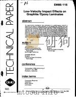 LOW-VELOCITY LMPACT EFFECTS ON GRAPHITE/EPLXY LAMINATES（ PDF版）