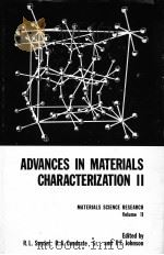 ADVANCES IN MATERIALS CHARACTERIZATION VOLUME 19（ PDF版）