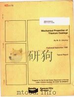 MECHANICAL PROPERTIES OF TITANIUM CASTINGS PDF电子版封面 BY M.G.ULICHNY