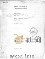 NASA TECHNICAL MEMORANDUM PDF电子版封面