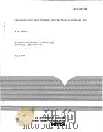 CREEP-FATIGUE ENVIRONMENT INTERACTIONS IN SUPERALLOYS PDF电子版封面 R.M.PELLOUX