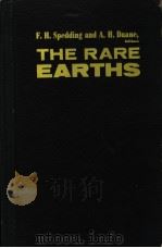 THE RARE EARTHS PDF电子版封面 F.H.SPEDDING A.H.DAANE