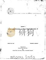 SOLID STATE CHEMISTRY OF RARE EARTH MATERIALS,B SESSION Ⅴ PDF电子版封面