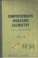 COMPREHENSIVE INORGANIC CHEMISTRY VOL Ⅵ PDF电子版封面 M·CANNON SNEED