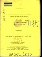 DYNAMIC AND STATIC EVALUATION OF EXPERIMENTAL INTEGRAL FUEL TANK SEALANT MATERIALS PDF电子版封面