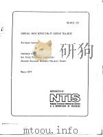 CHEMICAL VAPOR DEPOSITION OF CADMIUM TELLURIDE PDF电子版封面