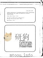 JOINT AIRCRAFT LOADING/STRUCTCPE RESPONSE STATISTICS OF TIME TO SERVICE CRACK INITATION PDF电子版封面 J.N.YANG W.J.TRAPP
