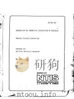 RESEARCH ON THE THERMOLYTIC DISSOCIATION OF MOLECULES PDF电子版封面