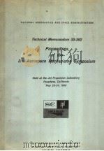 PROCEEDINGS OF THE 3RD AEROSPACE MECHANISMS SYMPOSIUM PDF电子版封面