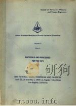 SCIENCE OF ADVANCED MATERIALS AND PROCESS ENGINEERING PROCEEDINGS VOLUME 15 PART 3 MATERIALS AND PR PDF电子版封面