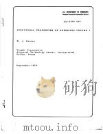 STRUCTURAL PROPERTIES OF ADHESIVES VOLUME Ⅰ PDF电子版封面 W.J.RENTON