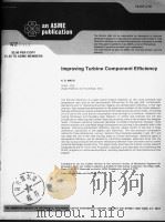 IMPROVING TURBINE COMPONENT EFFICIENCY PDF电子版封面 K.D.MACH