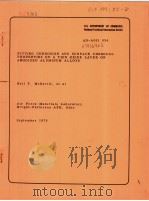PITTING CORROSION AND SURFACE CHEMICAL PROPERTIES OF A THIN OXIDE LAYER ON ANODIZED ALUMINUM ALLOYS PDF电子版封面 NEIL T.MCDEVITT